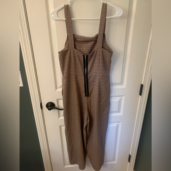 Bebop Plaid Jumpsuit - Picture 3 of 4